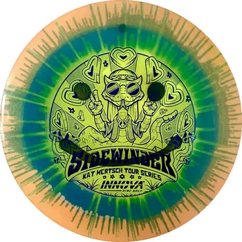 Disc golf Innova SIDEWINDER Champion I-Dye // Kat Mertsch (2025) Barva: Růžovo-zelená, Váha: 173-175 g