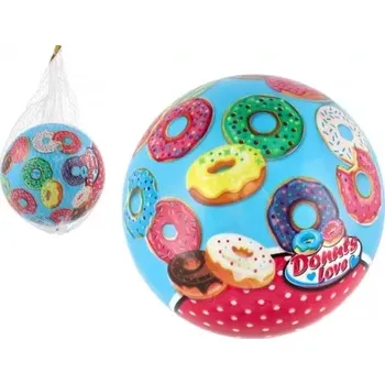 Dětský míč Míč na hraní s motivem donutů a cupcakes 14 cm