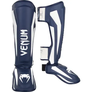 Chránič holeně pro bojový sport Chrániče holení VENUM ELITE STANDUP - bílo/modré - VENUM-1394-410 Velikosti: M