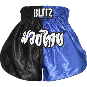 Blitz Muay Thai šortky Blitz- modro/černé - 08-19_BLUE Velikosti: L