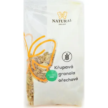 Křupavá granola ořechová bez lepku - Natural 300g