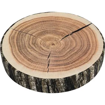 Podsedák Sedák ORESTE kulatý Béžová BX2965 - průměr 38 cm