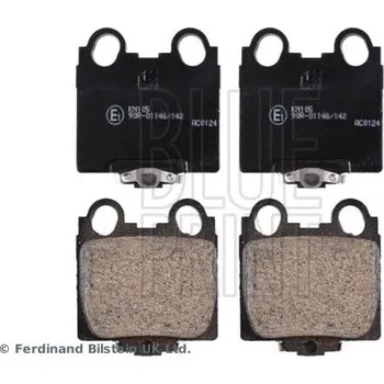 Brzdová destička Sada brzdových destiček, kotoučová brzda BLUE PRINT ADT342108