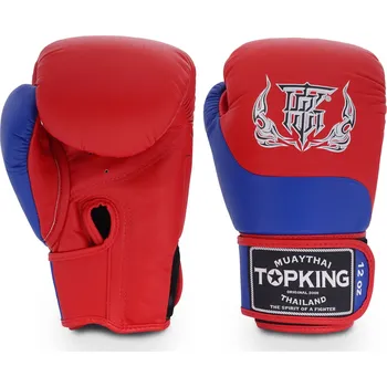 Boxerské rukavice Boxerské rukavice TOP KING POWER - červeno modré - TKBGPW-34 Velikosti: 10 oz