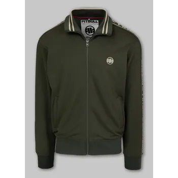 Pánská mikina Phantom PitBull West Coast Pánska mikina Tape Logo Terry - zelená - PWC_PMTLOGOT_GREEN Velikosti: XXL