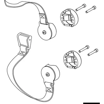 Člun Držák padleboardu na zábradlí