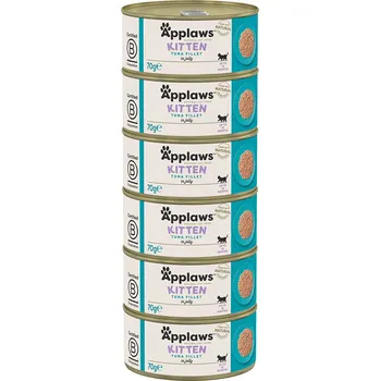 Krmivo pro kočku Applaws konzerva Cat Kitten Jelly Tuňák 6x70g