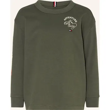 Pánské tričko Tommy Hilfiger Chlapecké Tričko S Dlouhým Rukávem, Tričko S...