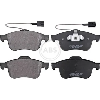 Brzdová destička Sada brzdových destiček, kotoučová brzda A.B.S. 37882