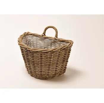 Úložný box Hitra Ratanový závěsný koš KAPSA grey