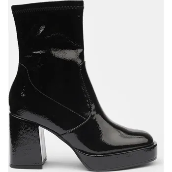 Dámská zimní obuv Baťa dámská obuv na vyšším podpatku černé, vel. 41