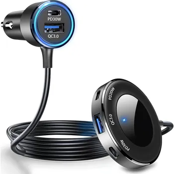 Autolékárnička TKN Connect LAD000333 Nabíječka do auta 3 x USB Typ-C + 2 x USB - eXtremestyle® - 98 W - CC98CCCUU