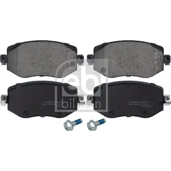 Brzdová destička Sada brzdových destiček, kotoučová brzda FEBI BILSTEIN 116245