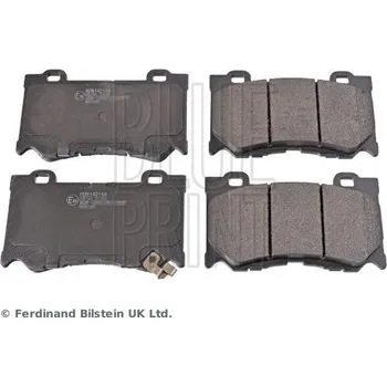 Brzdová destička Sada brzdových destiček, kotoučová brzda BLUE PRINT ADN142148