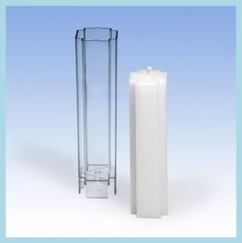 Výroba svíčky Polykarbonátová forma Křížový půdorys (Forma na výrobu svíček)