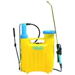 Zádový postřikovač pístový Gloria Hobby 1200 / 12 l / 6 bar / plast / žlutá/modrá