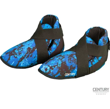 Chránič holeně pro bojový sport Kickbox Chrániče nohou CENTURY C-GEAR Sport Respect certifikovaná WAKO - modré - 112442E-610 Velikosti: L