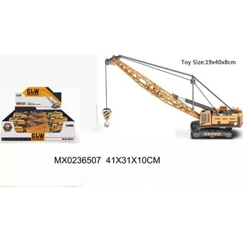 autíčko Alltoys Jeřáb 1:55 Žlutá