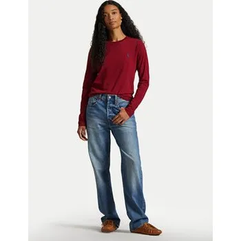 Dámská halenka Polo Ralph Lauren Halenka 211898699039 Bordó Regular Fit M