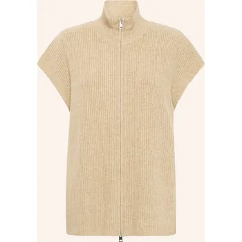 Dámská vesta Ichi Dámský Pletený Kardigan Ihducie, béžová, 42