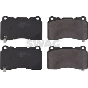 Brzdová destička Sada brzdových destiček, kotoučová brzda SWAG 40 11 6151