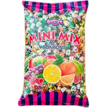 Bonbon Top Candy S.L. XS Bonbons minimix - dropsy ovocné 1kg