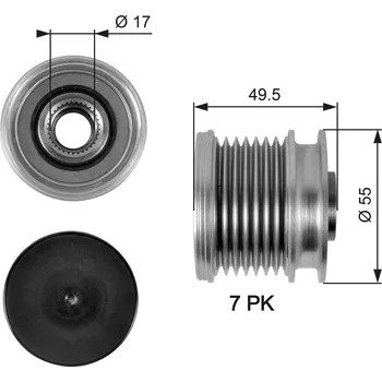 Předstihová spojka GATES OAP7086