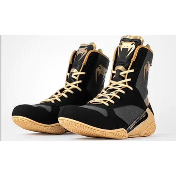 Boxerské rukavice VENUM Boxerské boty Elite Evo - černo/béžové - VENUM-03681-617 Velikosti: 36