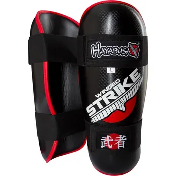 Chránič holeně pro bojový sport Chrániče holení HAYABUSA Winged Strike - CHHH_WINGED_STRIKE Velikosti: XL