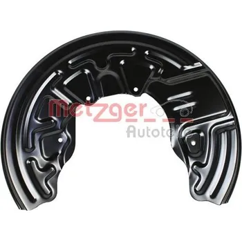 Brzdový kotouč Ochranný plech proti rozstřikování, brzdový kotouč METZGER 6115228