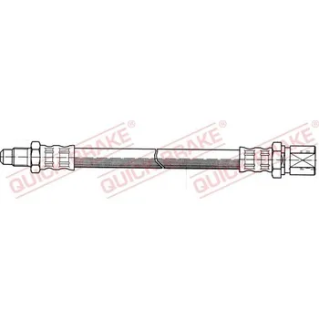 Brzdová hadice Brzdová hadice QUICK BRAKE 33.001
