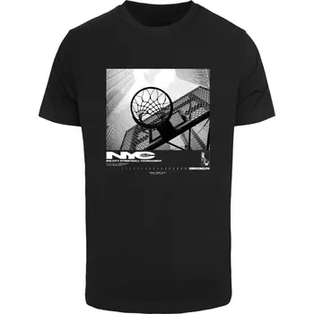 Pánské tričko Pánské tričko NYC Ballin - černé Mister Tee černá 2724178