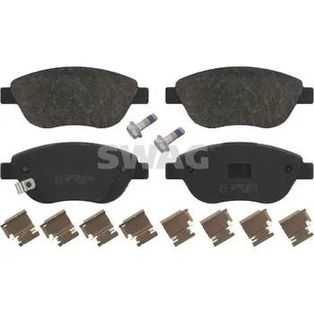 Brzdová destička Sada brzdových destiček, kotoučová brzda SWAG 40 91 6630