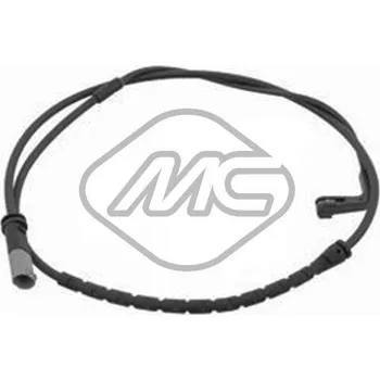 Brzdová destička Výstražný kontakt, opotřebení obložení METALCAUCHO 02085