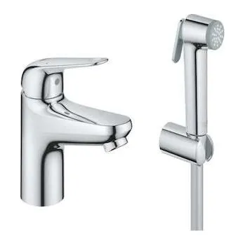 Grohe Euroeco - Umyvadlová baterie s bidetovou sprškou, chrom 24264001