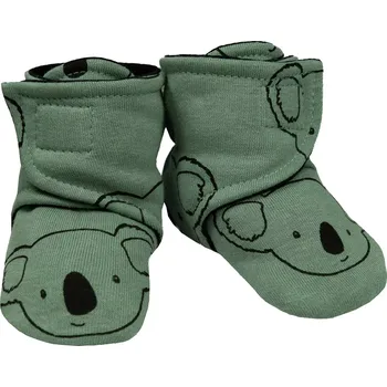 Capáčky ESITO | Capáčky barefoot bavlna Koala - olivová / 3 - délka stélky: 13 cm (ESITO | Capáčky barefoot bavlna Koala - olivová / 3 - délka stélky: 13 cm)