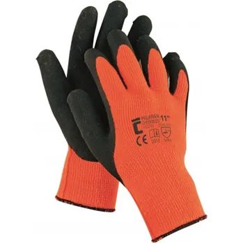 Pracovní rukavice Cerva Rukavice povrstvené PALAWAN latex oranžová 8