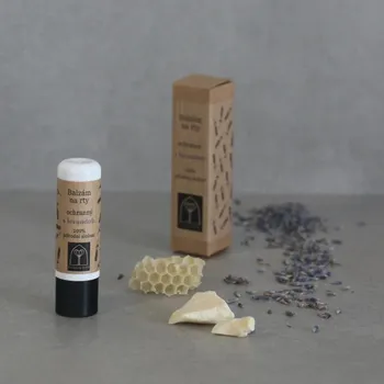 Tělové mléko Růžový květ Balzám na rty ochranný s levandulí