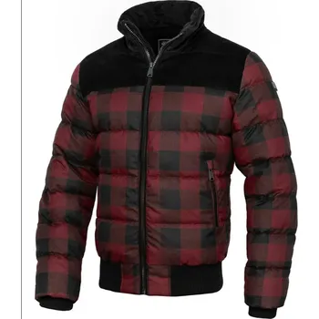 PitBull West Coast - zimní bunda Convoy - červeno/černá - PWC_PBCONVOY_RED Velikosti: L