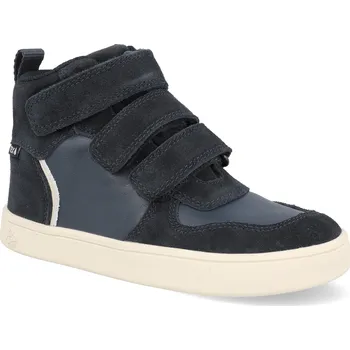 Dětská sportovní obuv Barefoot dětské kotníkové boty Bundgaard - Nero Navy tmavě modré Velikost: 29