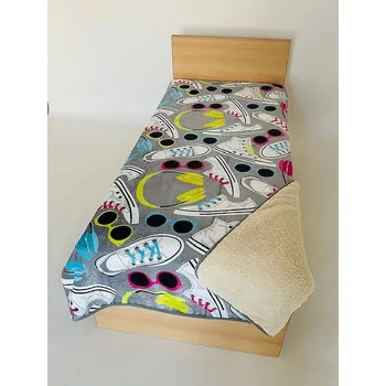 Dětská deka SVITAP Deka Ovečka TISK - BOTASKY 140 x 200 cm