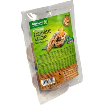 Trvanlivě pečivo Farmářské bagetky - bez lepku - Poensgen 2x75g