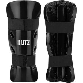 Chránič holeně pro bojový sport BLITZ chrániče holení Dipped Foam Shin - černé - BLITZ_CHRDFS_BLK Velikosti: S