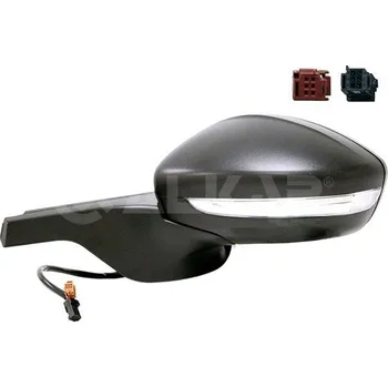 Auto zrcátko Vnější zpětné zrcátko ALKAR 6125881