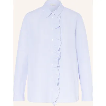 Milano Italy Dámská Košilová Halenka S Volány, tmavě modrá, 44