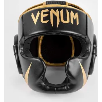 Chránič hlavy na box a bojový sport PŘILBA VENUM CHALLENGER 2.0﻿ - černo/zlatá - VENUM-2052-126