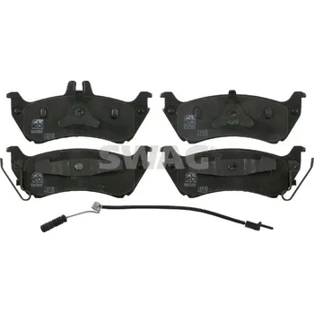 Brzdová destička Sada brzdových destiček, kotoučová brzda SWAG 10 91 6436