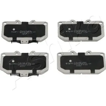 Brzdová destička Sada brzdových destiček, kotoučová brzda ASHIKA 50-01-147