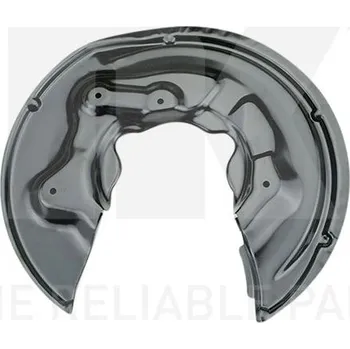 Brzdový kotouč Ochranný plech proti rozstřikování, brzdový kotouč NK 2347103