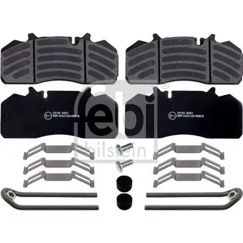 Brzdová destička Sada brzdových destiček, kotoučová brzda FEBI BILSTEIN 16638